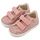 Babywalker Sneaker Διπλό Χρατς με Αστέρι στο Πλάι EXC5904 Ροζ Αντικέ - Βαπτιστικό Παπούτσι για Κορίτσι στο Oneirokosmos