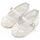 Babywalker Γοβάκι απο Ύφασμα Φιλντιρέ Δαντέλα LU6128 Λευκό - Βαπτιστικό Παπούτσι για Κορίτσι στο Oneirokosmos