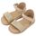 Babywalker Πέδιλο Διακοσμημένο με Στρας  LU6133 Μπεζ - Βαπτιστικό Παπούτσι για Κορίτσι στο Oneirokosmos