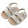 Babywalker Πέδιλο με Κουλεδάκι  MI1659 Ασημί - Βαπτιστικό Παπούτσι για Κορίτσι στο Oneirokosmos