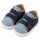 Babywalker Sneakers Διπλή Μπαρέτα Χρατς PRI2104  Μπλε Ταμπά - Βαπτιστικό Παπούτσι για Αγόρι στο Oneirokosmos