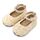 Babywalker Μπαλαρίνα Διακοσμημένη με Chiffon Λουλούδια PRI2654 Εκρού - Βαπτιστικό Παπούτσι για Κορίτσι στο Oneirokosmos