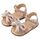 Babywalker Πέδιλο Διακοσμημένο με Φιόγκο απο Πέρλες PRI2655 Ροζ Αντικέ - Βαπτιστικό Παπούτσι για Κορίτσι στο Oneirokosmos