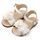 Babywalker Πέδιλο Διακοσμημένο με Χειροποίητο Λουλούδι με Πούπουλα PRI2662 Εκρού - Βαπτιστικό Παπούτσι για Κορίτσι στο Oneirokosmos
