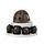 Lecoco Κράνος και Σετ Προστασίας  L-HK01-B  Καφέ L-691114 - Πατίνια & Κράνη στο Oneirokosmos