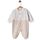 Gaye  Βρεφικό Φορμάκι Βελουτέ Beige 2357 - Newborm στο Oneirokosmos