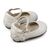 Babywalker Γαλλικό Γοβάκι με Διακοσμημένη Φτέρνα απο  Λουλούδια BW4503 Λευκό - Βαπτιστικό Παπούτσι για Κορίτσι στο Oneirokosmos