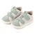 Babywalker Σνίκερ με Διπλή Μπαρέτα Χρατς BS3085 Λευκό Μίνεραλ - Βαπτιστικό Παπούτσι για Αγόρι στο Oneirokosmos