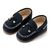 Babywalker Καστόρινο Δετό Loafer PRI2121 Μπλε - Βαπτιστικό Παπούτσι για Αγόρι στο Oneirokosmos