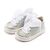 Babywalker Sneaker απο Ύφασμα και Δέσιμο Κορδέλα BW4864 Ασημί - Βαπτιστικό Παπούτσι για Αγόρι στο Oneirokosmos