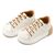 Babywalker Δετό Sneaker με Δίχρωμο Κορδόνι EXC5294 Λευκό Μπεζ - Βαπτιστικό Παπούτσι για Αγόρι στο Oneirokosmos