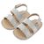Babywalker Πέδιλο με Κουλεδάκι  MI1659 Ασημί - Βαπτιστικό Παπούτσι για Κορίτσι στο Oneirokosmos