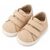 Babywalker Sneakers Διπλή Μπαρέτα Χρατς PRI2090 Μπεζ - Βαπτιστικό Παπούτσι για Αγόρι στο Oneirokosmos