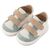 Babywalker Τρίχρωμο Sneakers Διπλή Μπαρέτα Χρατς PRI2125 Λευκό Μίνεραλ Μπεζ - Βαπτιστικό Παπούτσι για Αγόρι στο Oneirokosmos
