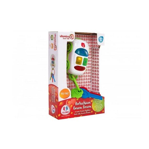 Globo Μπρελόκ Αυτοκινητάκι με Ήχο Try Me - Βρεφικά Παιχνίδια στο Oneirokosmos