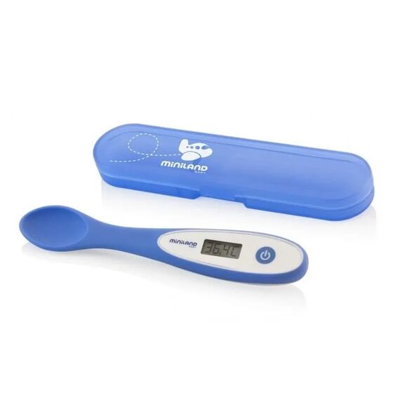 Miniland Thermospoon Blue ML89151 - Κουταλάκια, Πηρουνάκια στο Oneirokosmos