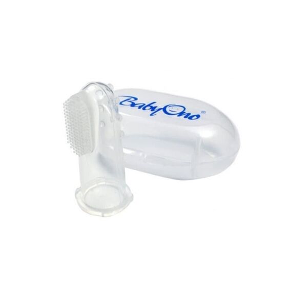 BabyOno Δαχτυλική Οδοντόβουρτσα BN723 - Προϊόντα υγιεινής φροντίδας στο Oneirokosmos