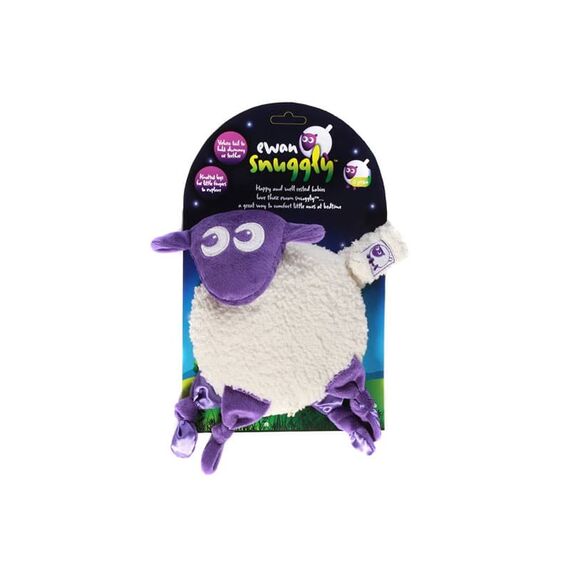 Probaby Ewan Snuggly Purple Κουκλάκι Πανάκι Παρηγοριάς - Πανάκια Παρηγοριάς στο Oneirokosmos