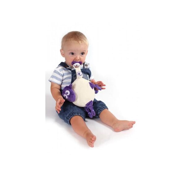 Probaby Ewan Snuggly Purple Κουκλάκι Πανάκι Παρηγοριάς - Πανάκια Παρηγοριάς στο Oneirokosmos