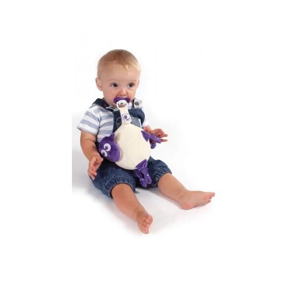 Probaby Ewan Snuggly Purple Κουκλάκι Πανάκι Παρηγοριάς - Πανάκια Παρηγοριάς στο Oneirokosmos