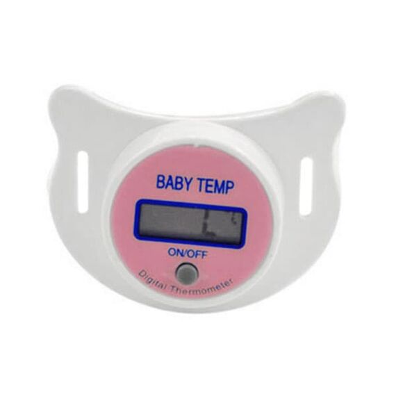 Ψηφιακό θερμόμετρο - Πιπίλα ΒΑΒΥ TEMP Ροζ - Θερμόμετρα στο Oneirokosmos