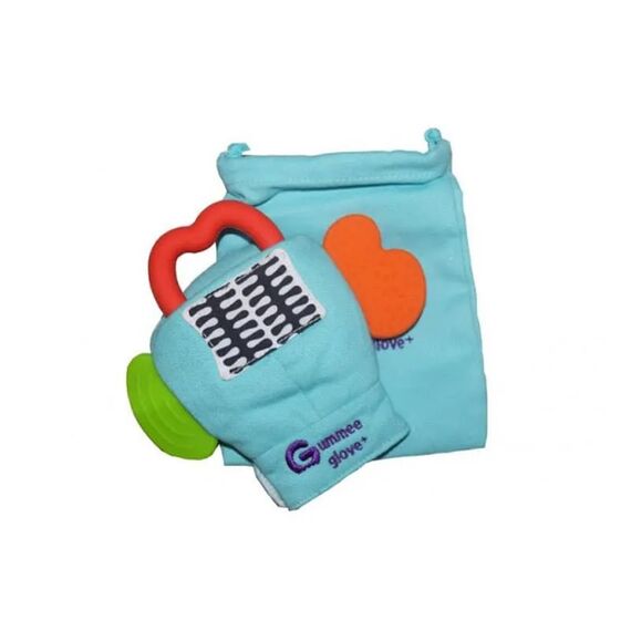 Probaby Gummee Glove Plus Μασητικό Γάντι Μπλε 6m+ - Μασητικά - Κρίκοι Οδοντοφυΐας στο Oneirokosmos