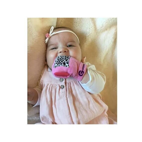 Probaby Gummee Glove Μασητικό Γάντι Ροζ εως 6m με θήκη !! - Μασητικά - Κρίκοι Οδοντοφυΐας στο Oneirokosmos