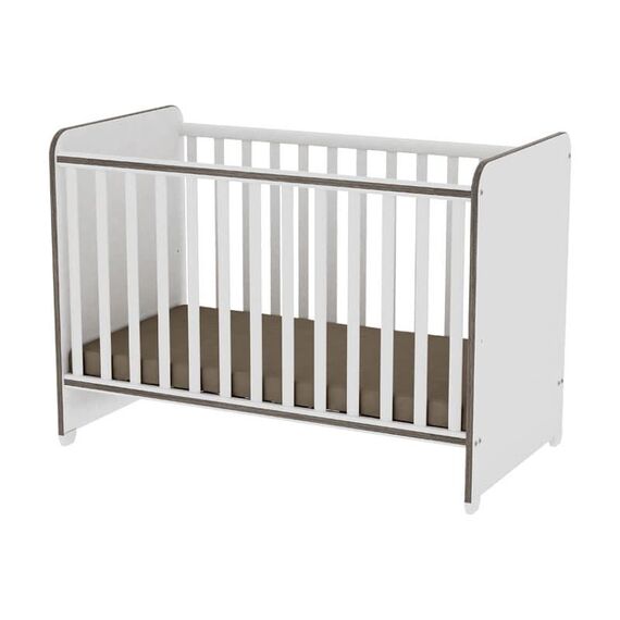 Lorelli Βρεφικό Κρεβάτι Κούνια Sweet Dream 60x120cm White & Coffee 10150540027А - Βρεφικά Κρεβατάκια Κούνιες Μωρού στο Oneirokosmos