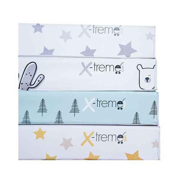 X-Treme Baby Αλλαξιέρα Σκληρή Ιταλίας 80x50 Indian Grey XT11IG - Aλλαξιέρες στο Oneirokosmos