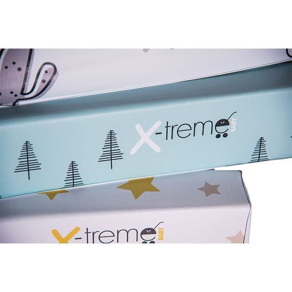 X-Treme Baby Αλλαξιέρα Σκληρή Ιταλίας 80x50 Indian Grey XT11IG - Aλλαξιέρες στο Oneirokosmos
