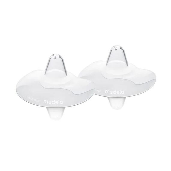Medela Ψευδοθηλές Σιλικόνης με Θηλή Contact Medium - Προϊόντα για τη Μητέρα στο Oneirokosmos