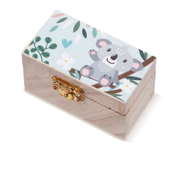 Μπομπονιέρα  Σεντούκι Koala ΛΣ970 - Μπομπονιέρες Βάπτισης στο Oneirokosmos