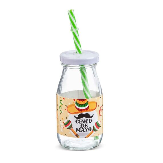 Μπομπονιέρα  Μπουκάλι Γάλακτος Mexican ΣΡ968 - Μπομπονιέρες Βάπτισης στο Oneirokosmos