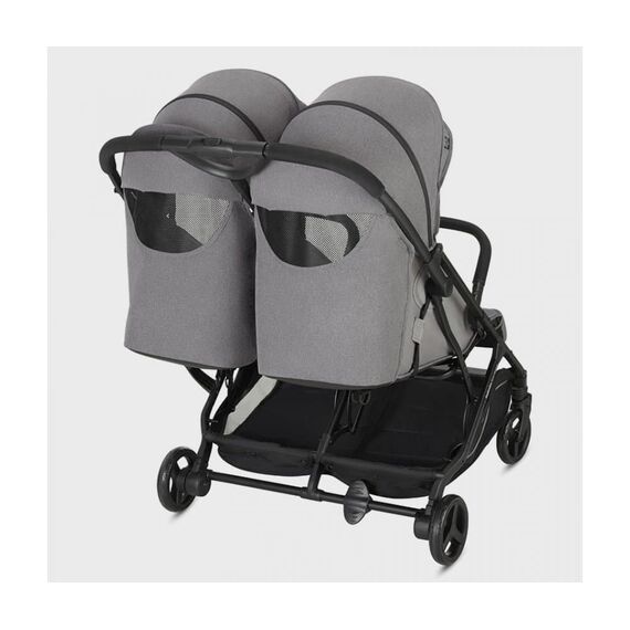 Inglesina Καρότσι δίδυμων Twin Sketch Grey  AH86R0GRY - Καρότσια για Δίδυμα στο Oneirokosmos