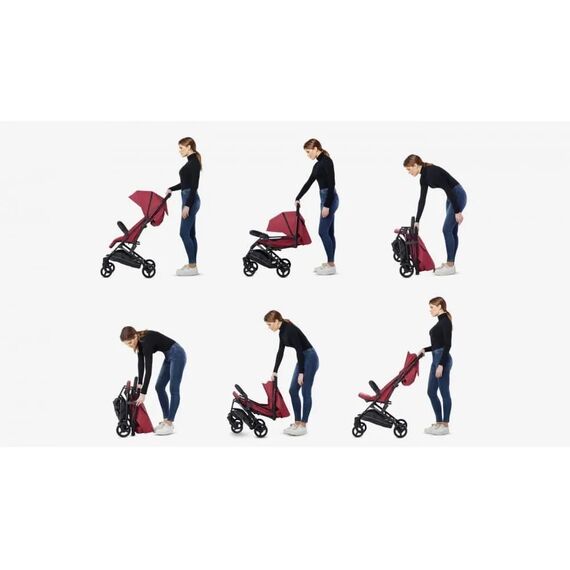 Inglesina Καρότσι Περιπάτου Sketch Red  AG86L0RED - Καρότσια Περιπάτου 0+ στο Oneirokosmos