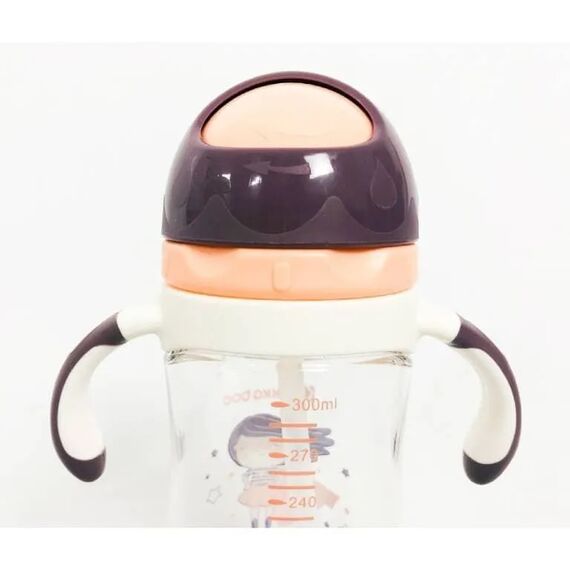 Kikka Boo Κύπελλο με καλαμάκι 300 ml Tritan Sippy Supergirl 31302020062 - Ποτηράκια 12μηνών + στο Oneirokosmos