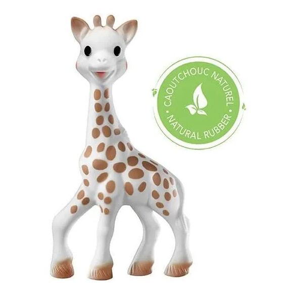 Sophie la girafe Σετ δώρου Sophiesticated με την Σόφι και κουδουνίστρα  μαλακή μαράκα S000009 - Δώρα στο Oneirokosmos