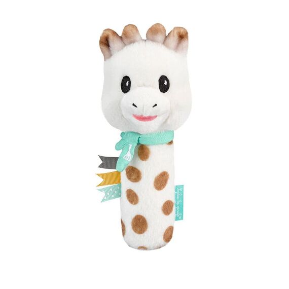 Sophie la girafe  Sweety Sophie Collection Βελούδινη κουδουνίστρα με αστείους ήχους - Κουδουνίστρες στο Oneirokosmos