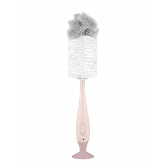 KIKKA BOO ΒΟΥΡΤΣΑ ΚΑΘΑΡΙΣΜΟΥ ΜΠΙΜΠΕΡΟ-BRUSH FOR BOTTLES 2in1 pink 31302020079 - Μπιμπερό στο Oneirokosmos