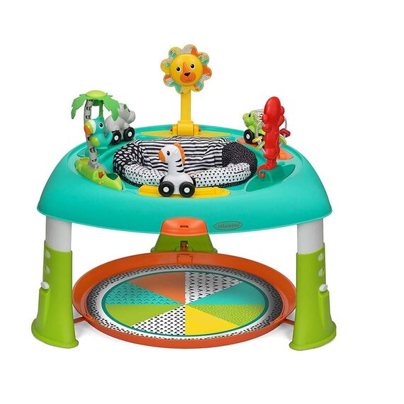 Infantino ΚΑΘΙΣΜΑ 360° ΚΑΙ ΤΡΑΠΕΖΙ ΔΡΑΣΤΗΡΙΟΤΗΤΩΝ SIT,SPIN & STAND ENTERTAINER 360 SEAT & ACTIVITY TABLE 930-203002-13 - Βρεφικά Παιχνίδια στο Oneirokosmos