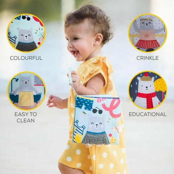 Taf Toys Βιβλίο Δραστηριοτήτων What does Paul wear - Δώρα στο Oneirokosmos