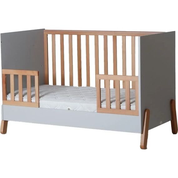 Santa Bebe Προεφηβικό Κρεβάτι Flora 102 για Στρώμα 70x140cm - Βρεφικά Κρεβάτια Μετατρεπόμενα σε Προεφηβικά στο Oneirokosmos