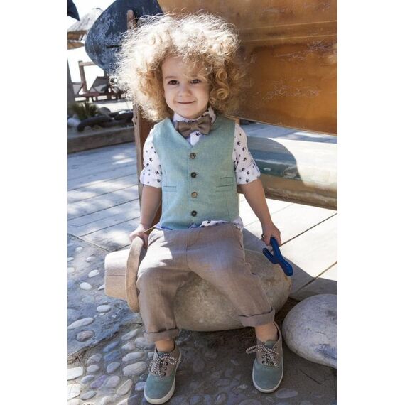 Bambolino: Cookies Βαπτιστικό ρούχο για αγόρι 8410 - Ρούχα Βάπτισης για Αγόρι στο Oneirokosmos