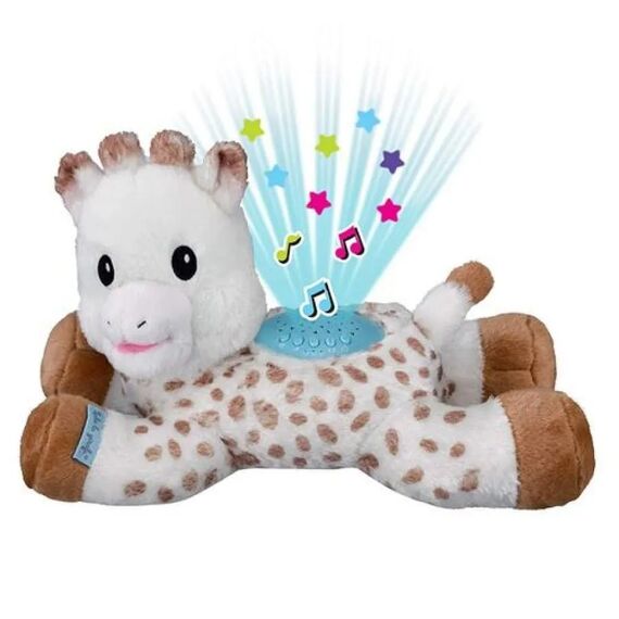 Sophie la giraffe  Βελούδινη Σόφι με φωτισμό και ήχους για νανούρισμα  S850739 - Βρεφικά Παιχνίδια στο Oneirokosmos