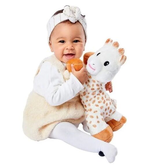 Sophie la giraffe  Βελούδινη Σόφι με φωτισμό και ήχους για νανούρισμα  S850739 - Βρεφικά Παιχνίδια στο Oneirokosmos