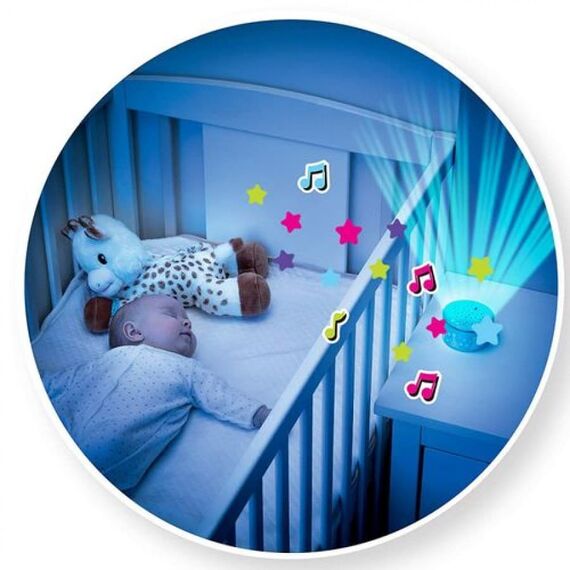 Sophie la giraffe  Βελούδινη Σόφι με φωτισμό και ήχους για νανούρισμα  S850739 - Βρεφικά Παιχνίδια στο Oneirokosmos