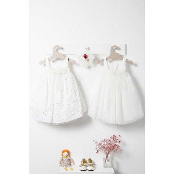 Bambolino: Katia Βαπτιστικό ρούχο για κορίτσι 8580 - Ρούχα Βάπτισης για Κορίτσι στο Oneirokosmos