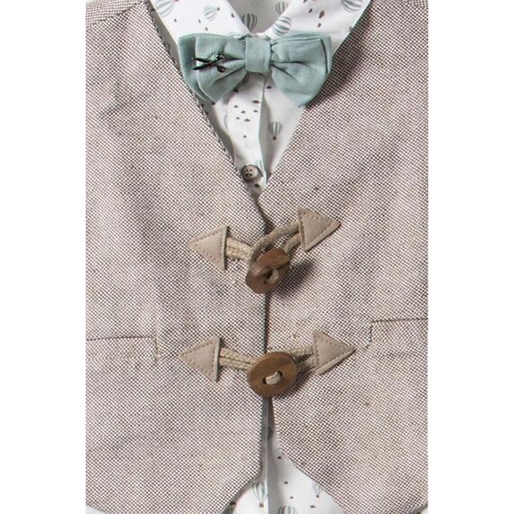 Bambolino: Meletis Βαπτιστικό ρούχο για αγόρι 8628 - Ρούχα Βάπτισης για Αγόρι στο Oneirokosmos