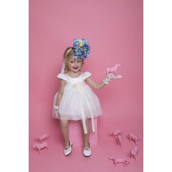 Bambolino: Doukissa Βαπτιστικό ρούχο για κορίτσι 8767 - Ρούχα Βάπτισης για Κορίτσι στο Oneirokosmos