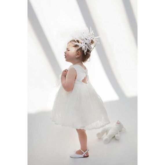 Bambolino: Jane Βαπτιστικό ρούχο για κορίτσι 9362 - Ρούχα Βάπτισης για Κορίτσι στο Oneirokosmos